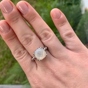 Discontinued Pandora Mother of Pearl Ring Size 8